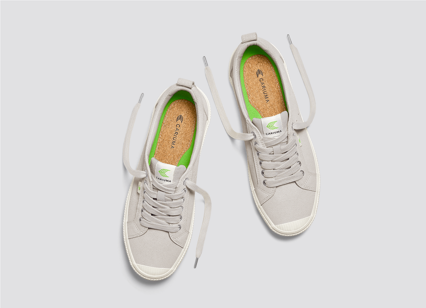 OCA Low Vintage White Suede Sneaker