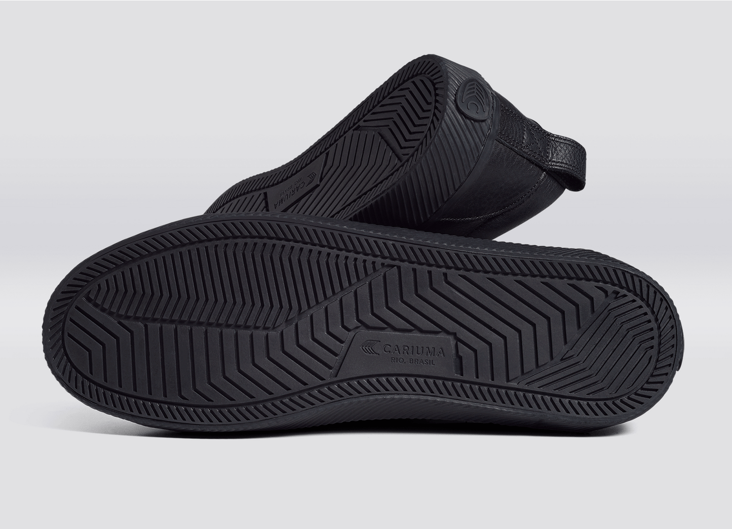 OCA Low All Black Premium Leather Sneaker