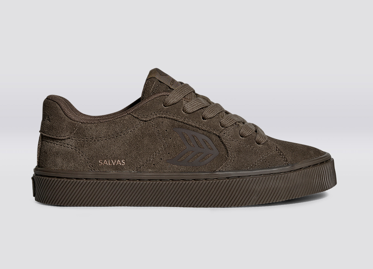 SALVAS All Teak Suede Sneaker