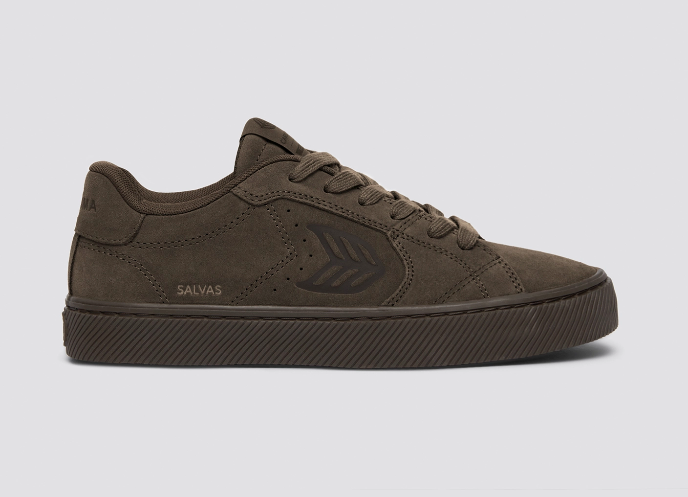 SALVAS All Teak Suede Sneaker