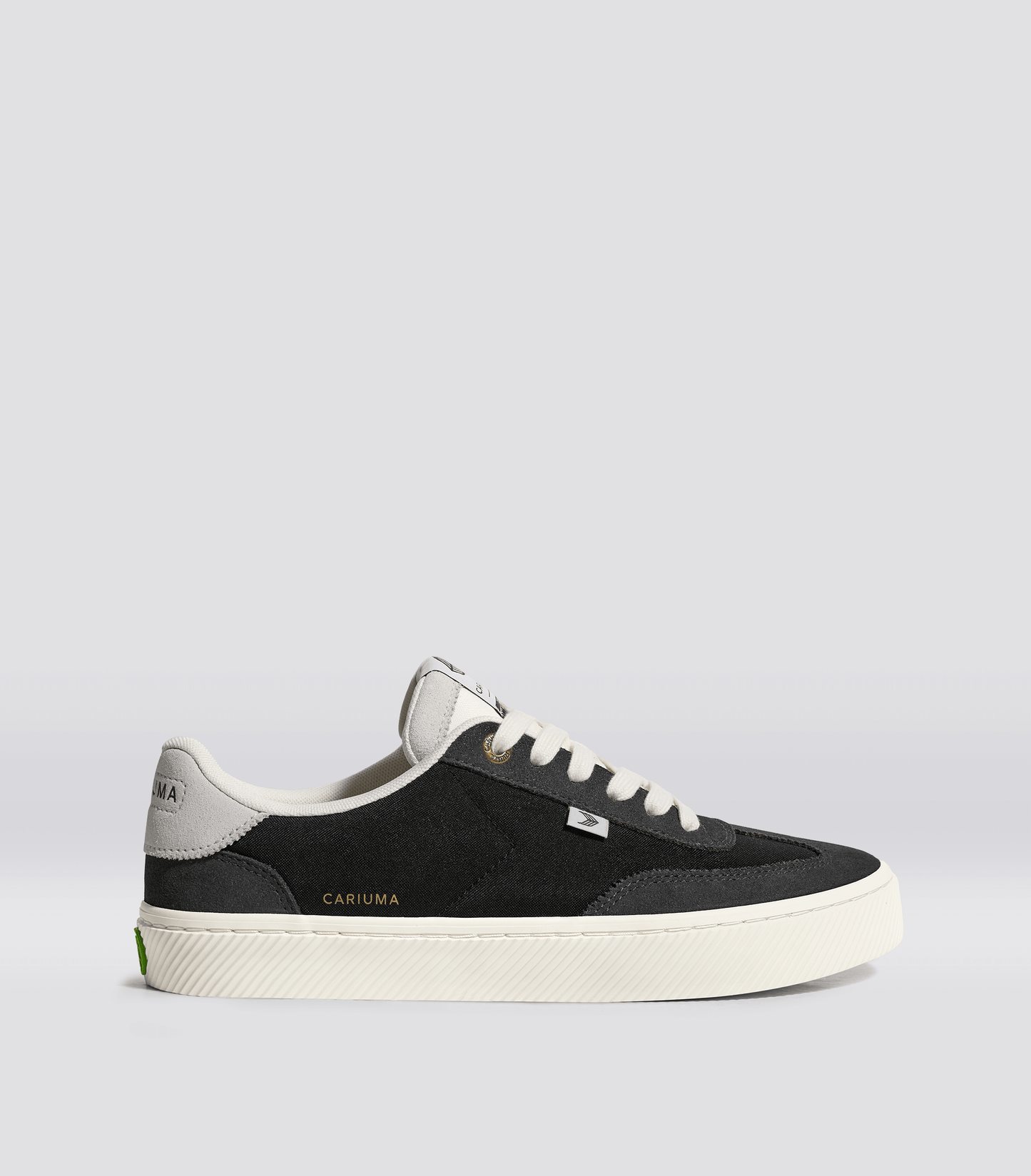 TOCA Ash Grey Suede Black Nylon Sneaker