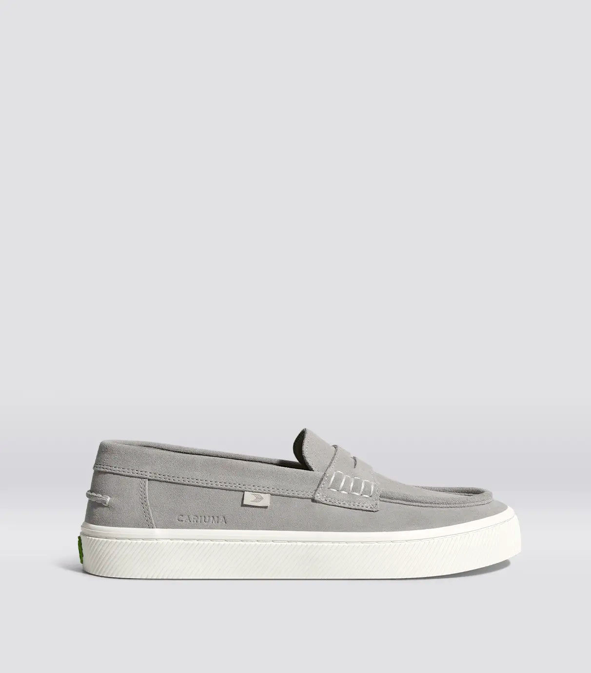 CAJU Loafer Light Grey Suede