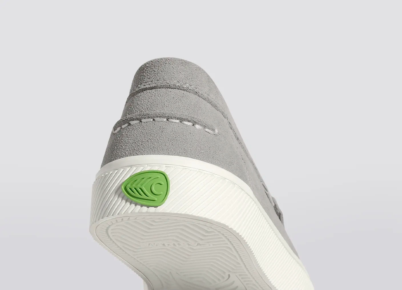 CAJU Loafer Light Grey Suede