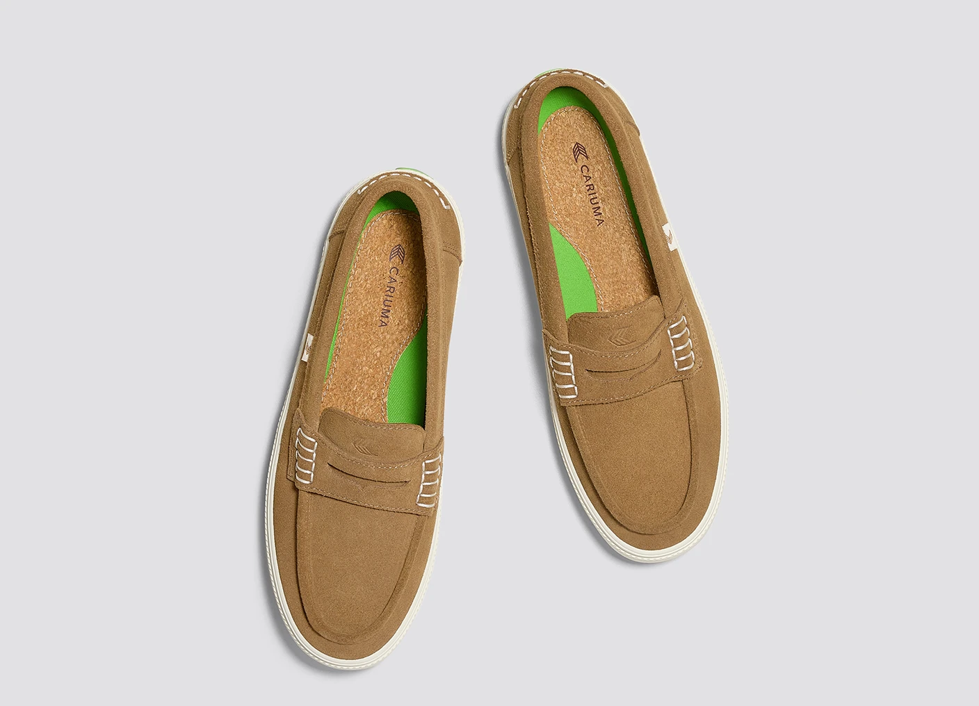 CAJU Loafer Camel Suede
