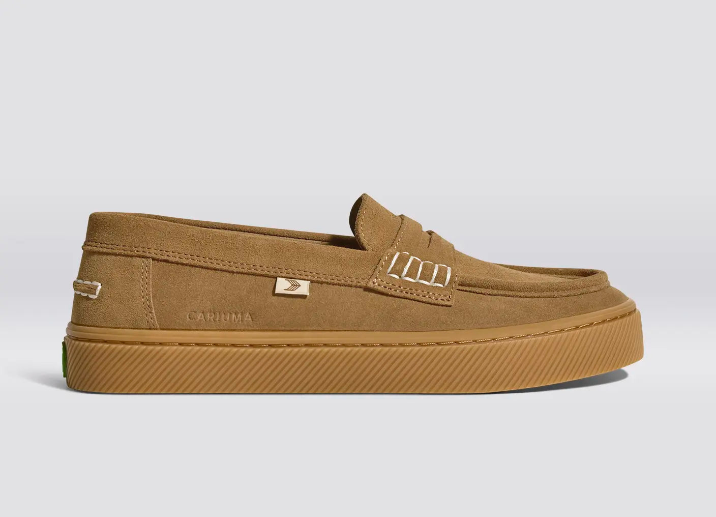 CAJU Loafer Gum Camel Suede