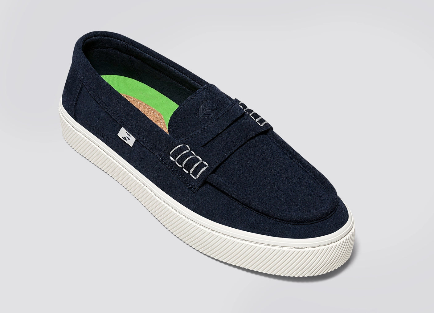 CAJU Loafer Navy Suede Men