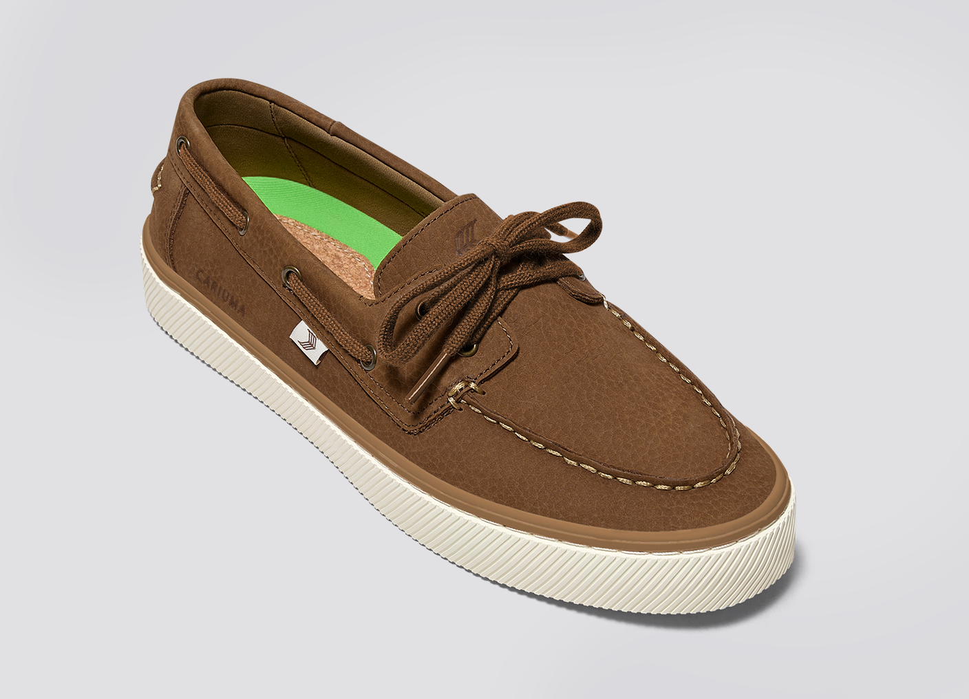 Mare Boat Shoe Mocha Nubuck