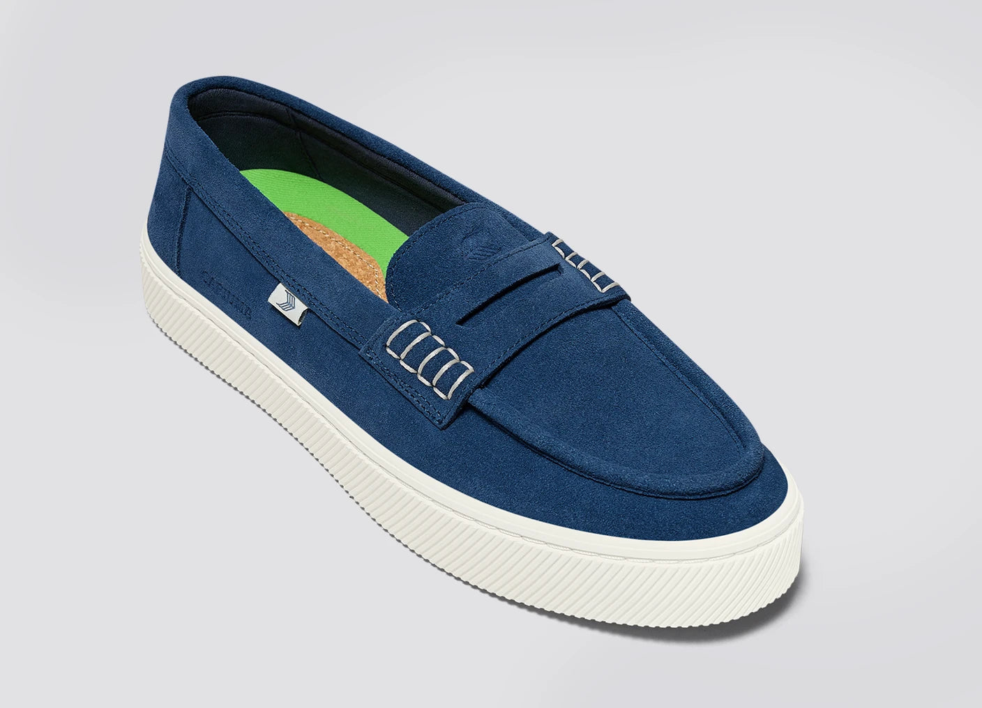 CAJU Loafer Mystery Blue Suede