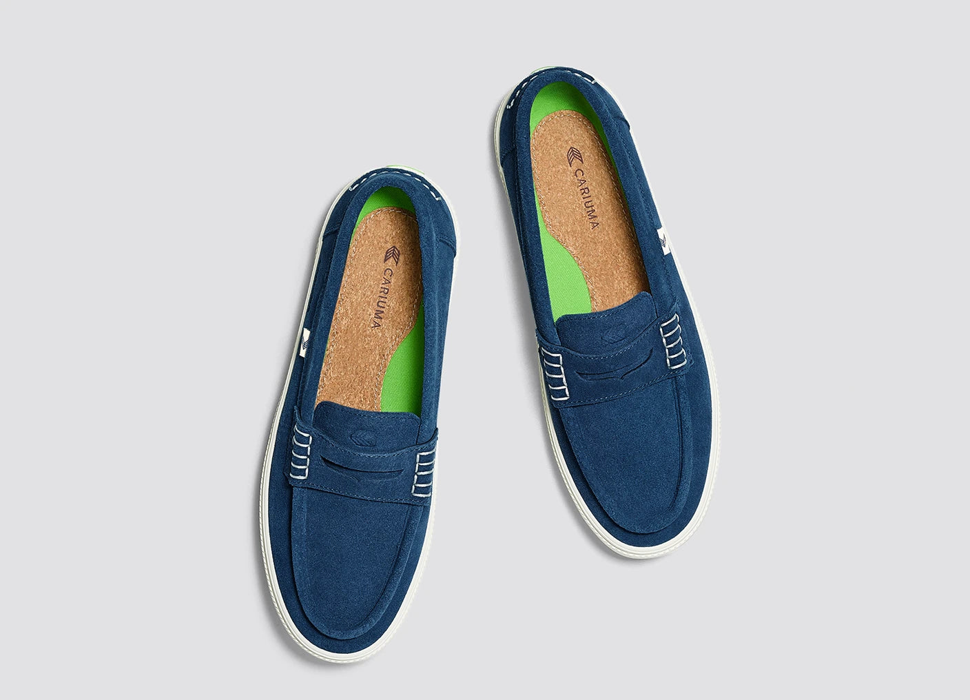 CAJU Loafer Mystery Blue Suede