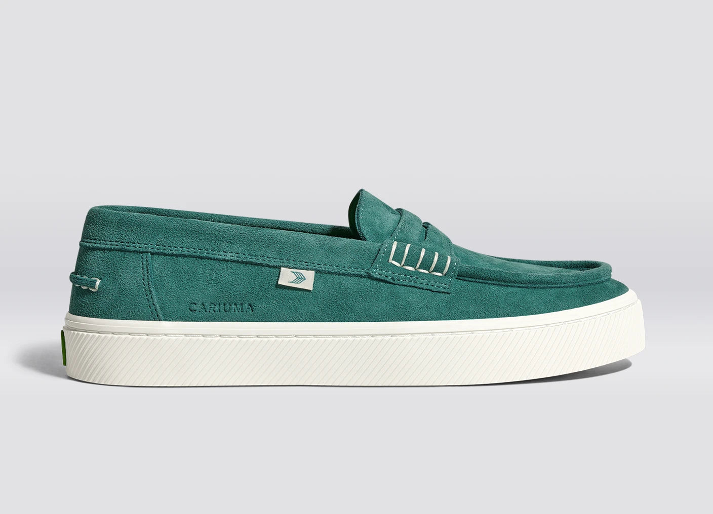 CAJU Loafer Teal Suede