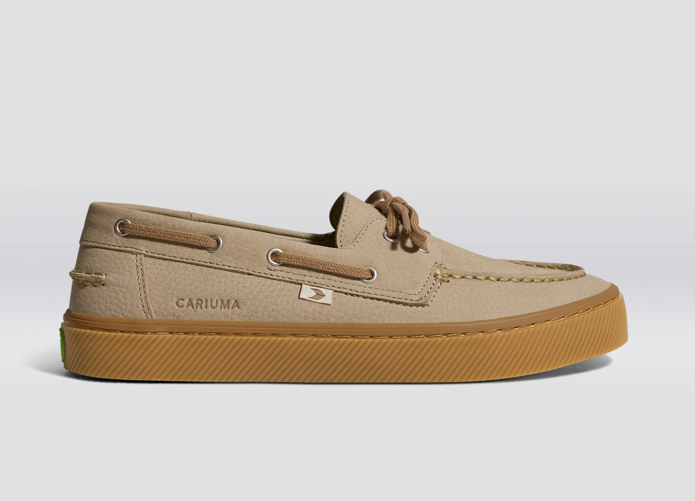 Mare Boat Shoe Gum Sand Nubuck