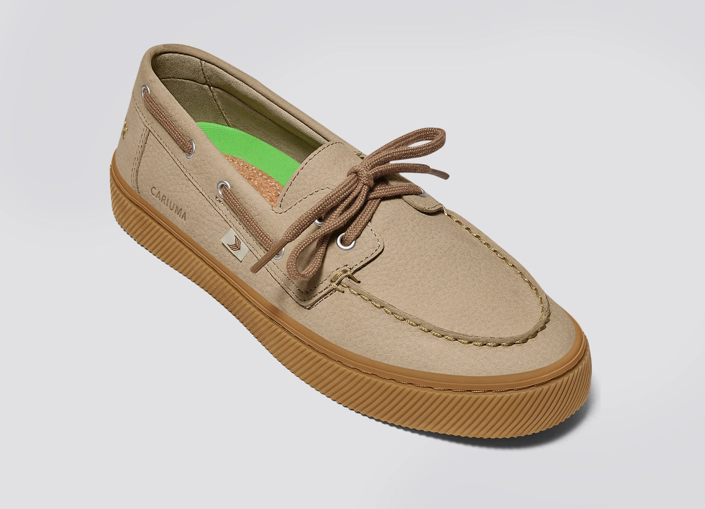 Mare Boat Shoe Gum Sand Nubuck