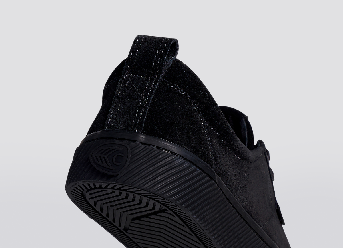 OCA Low All Black Suede Sneaker