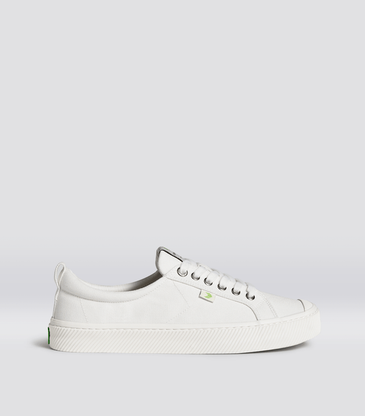 OCA Low Off-White Canvas Sneaker