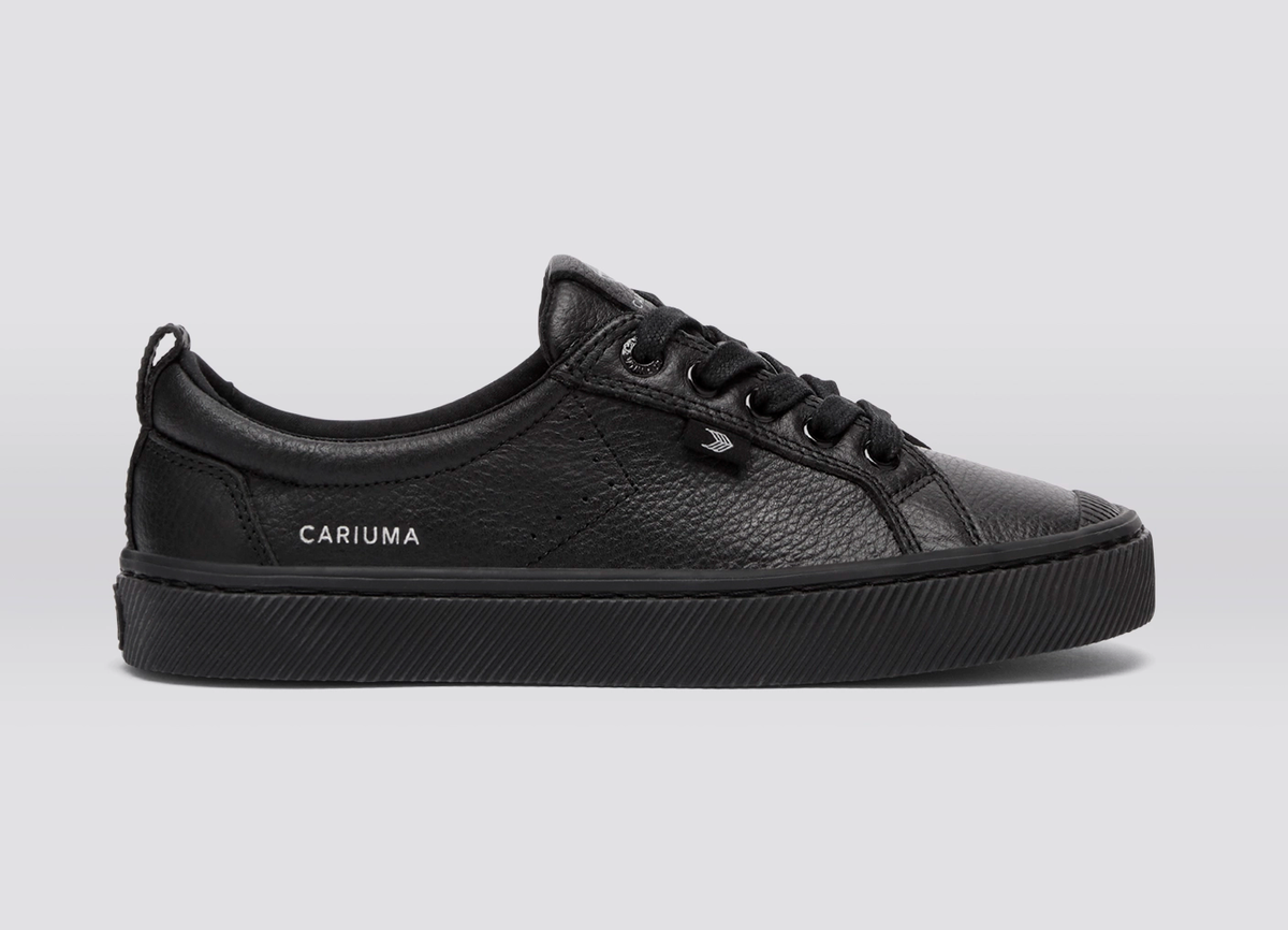 OCA Low Pebbled Leather Black