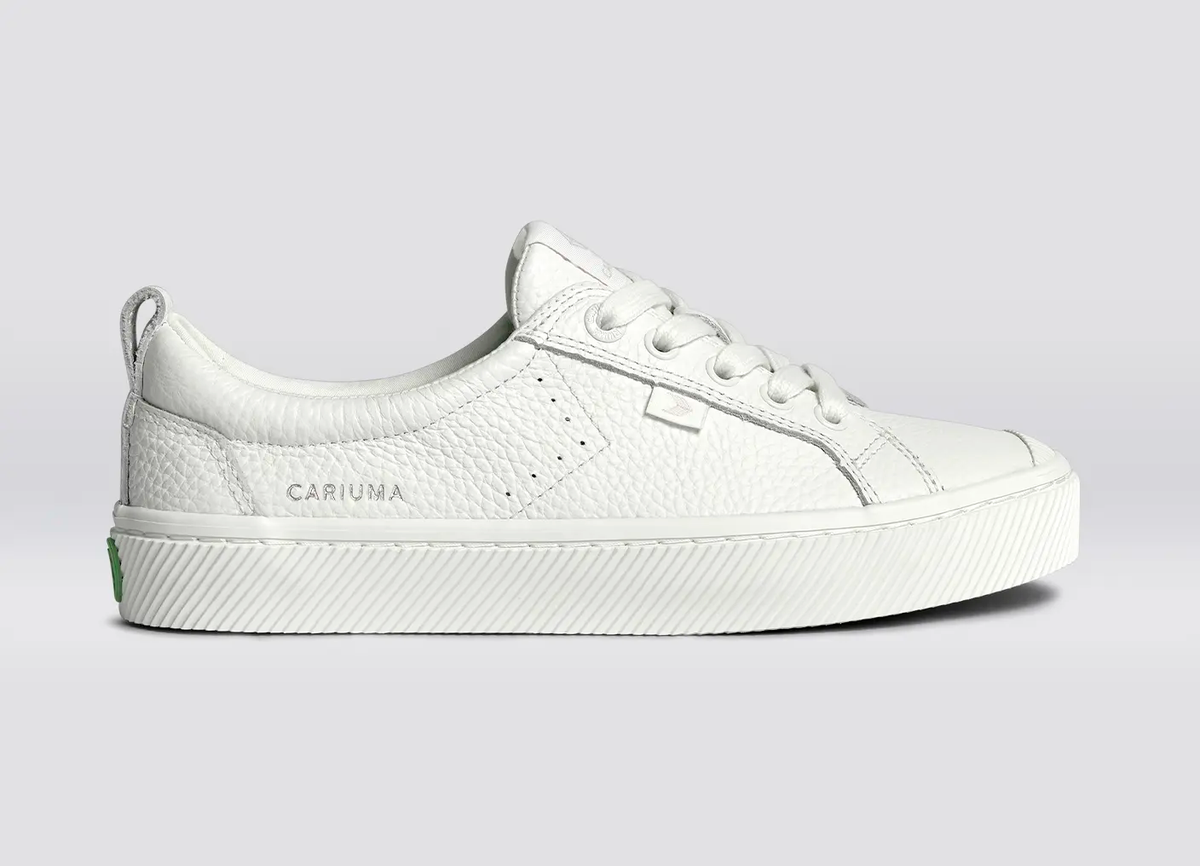 OCA Low White Premium Leather Sneaker