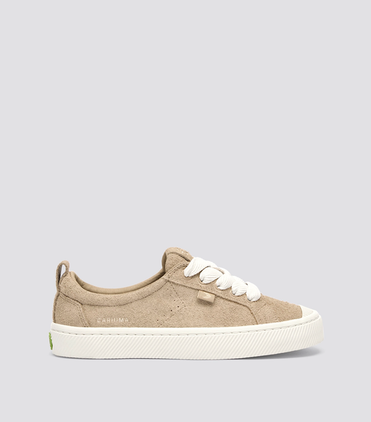 OCA Low Hairy Suede Desert Taupe