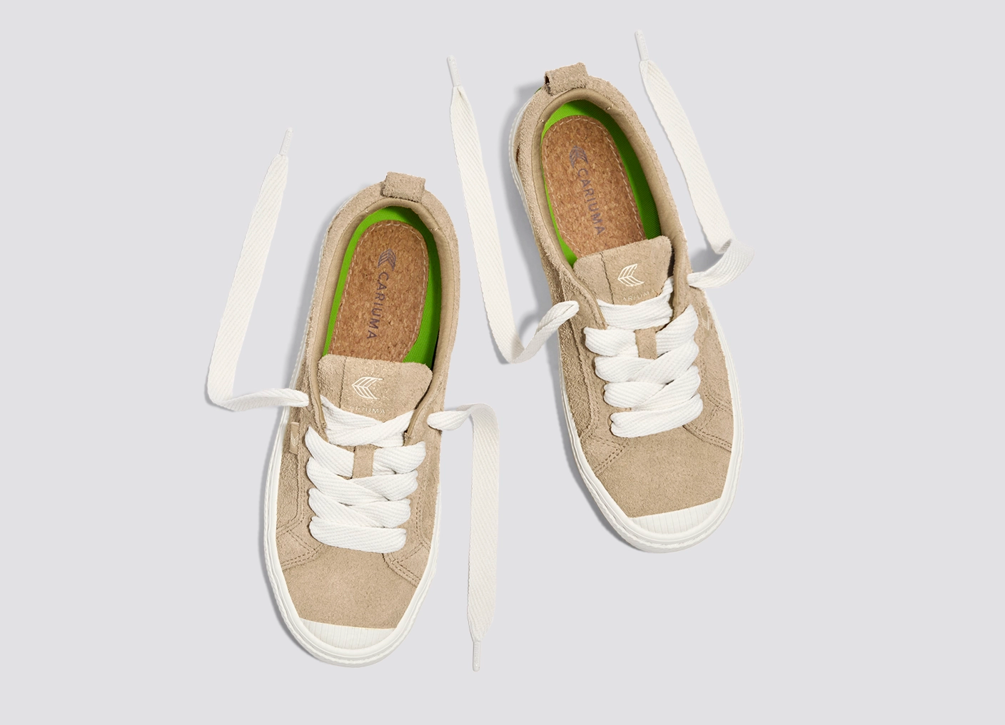 OCA Low Hairy Suede Desert Taupe