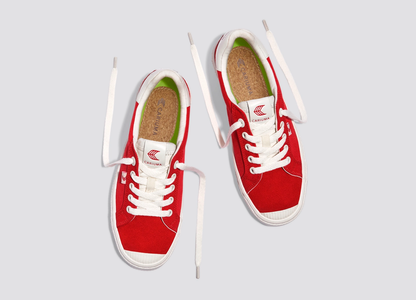 OCA 2.0 Nylon and Suede Scarlet Red