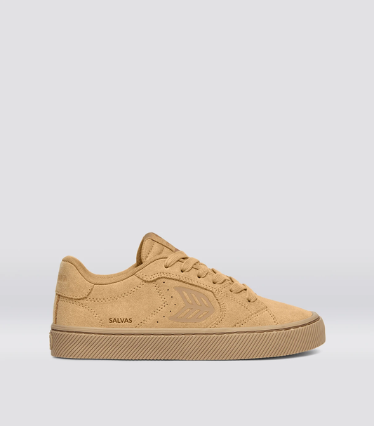 SALVAS All Latte Suede Sneaker