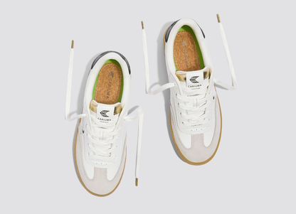 TOCA Soft Grain Leather and Suede Gum Warm White