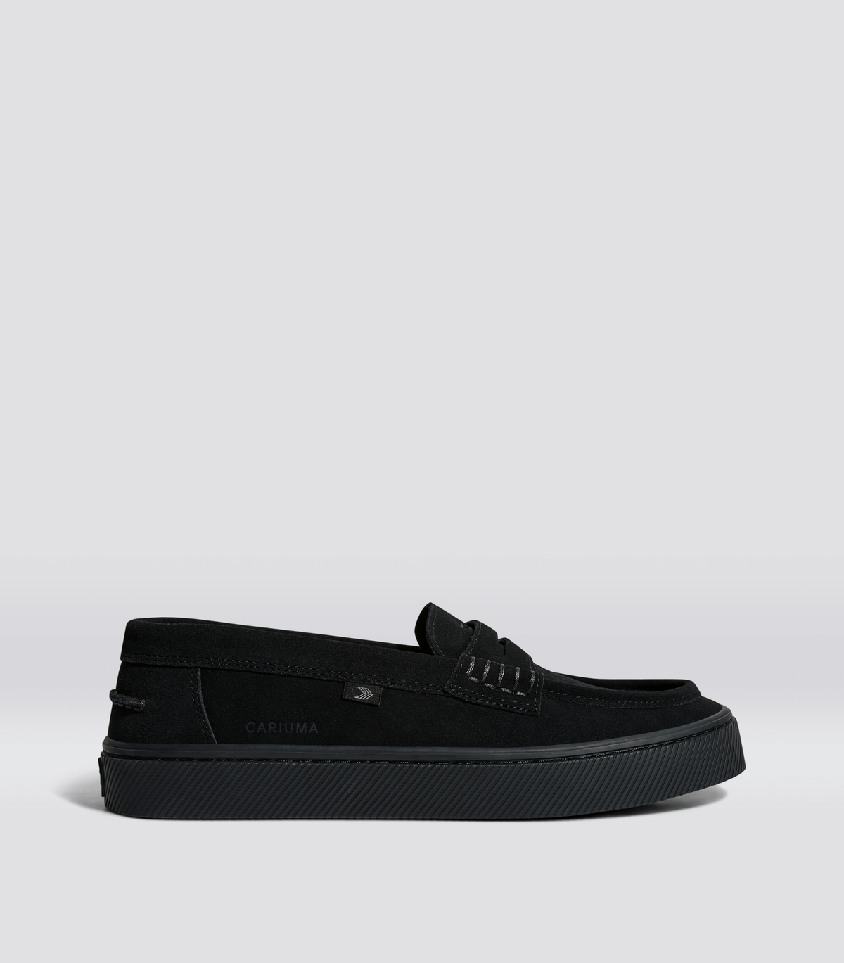 CAJU Loafer All Black Suede