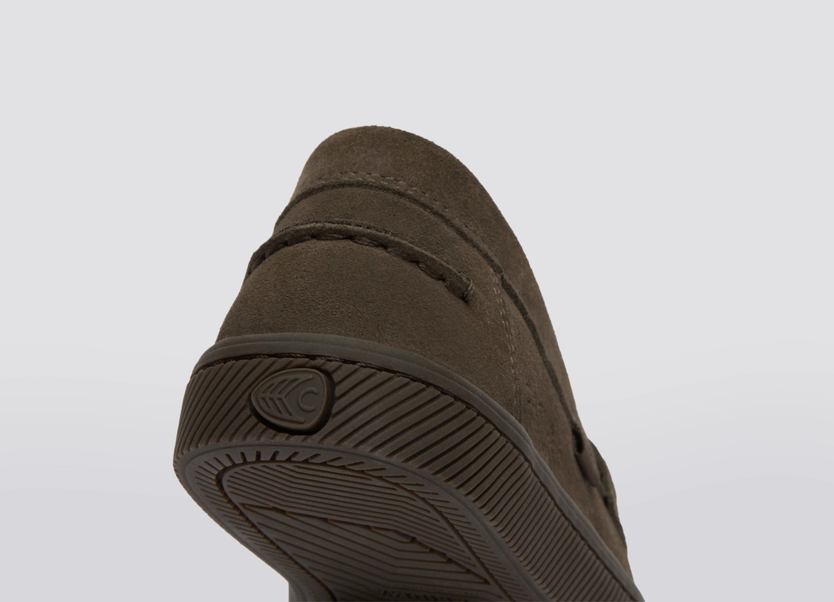 CAJU Loafer Teak Brown Suede