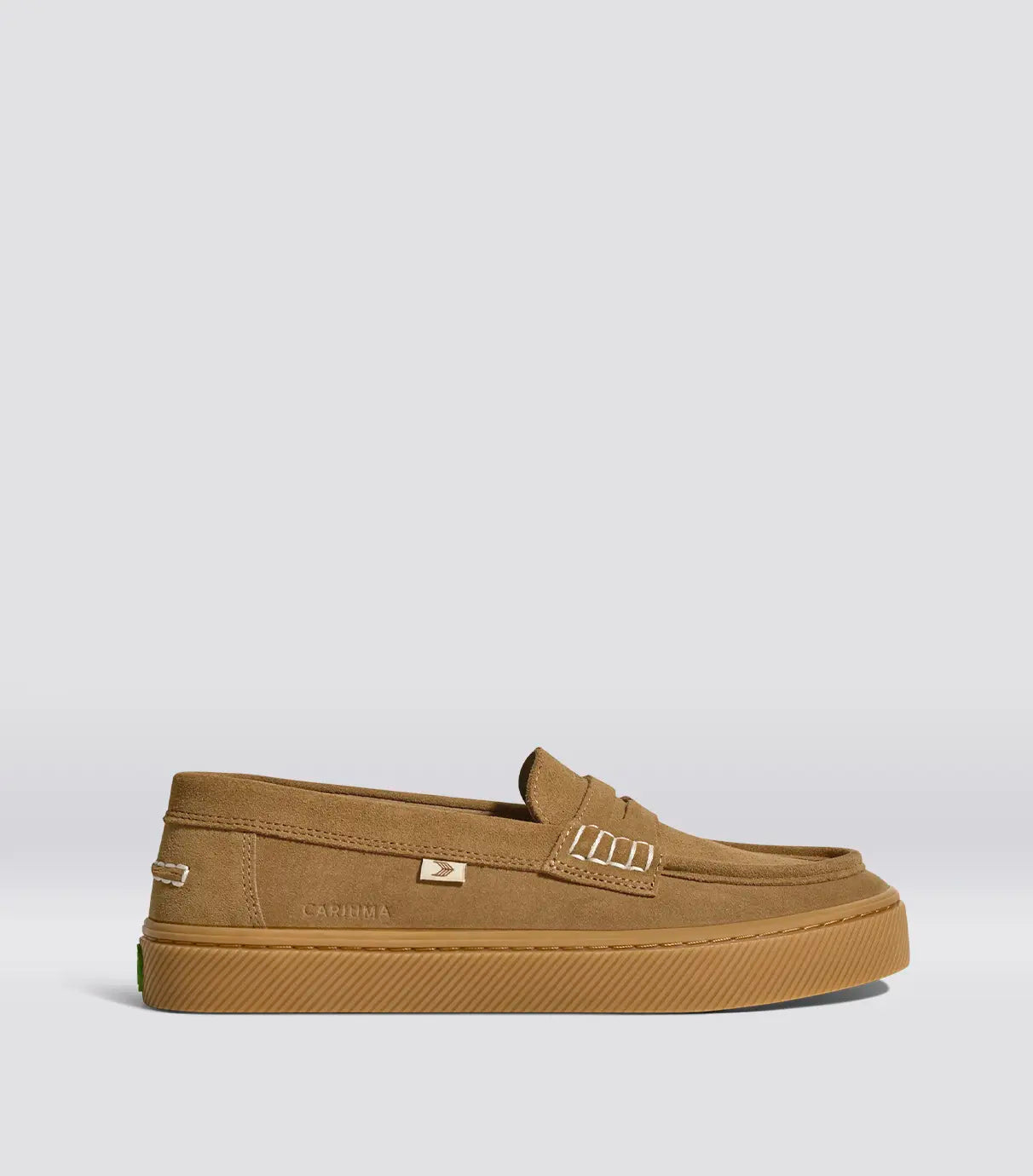 CAJU Loafer Gum Camel Suede