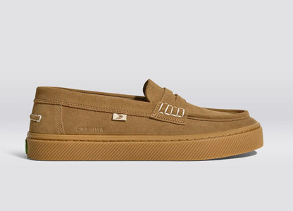 CAJU Loafer Gum Camel Suede