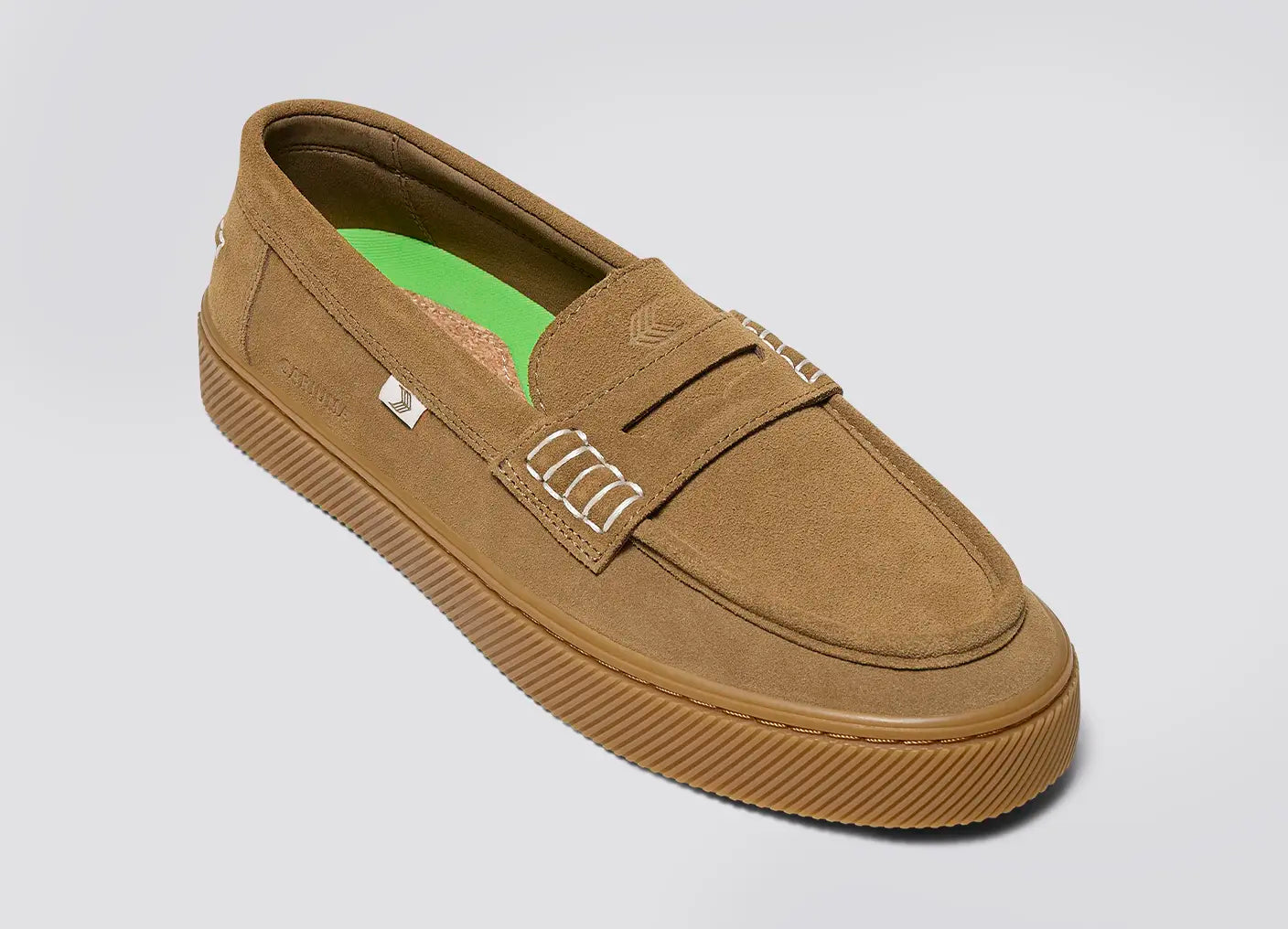 CAJU Loafer Gum Camel Suede