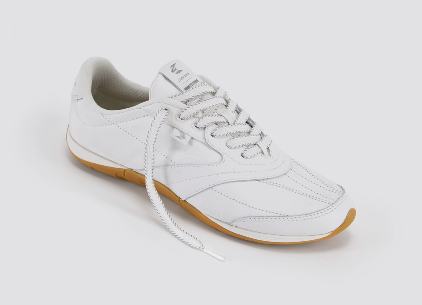 SUTAI Nylon and Soft Grain Leather Warm White