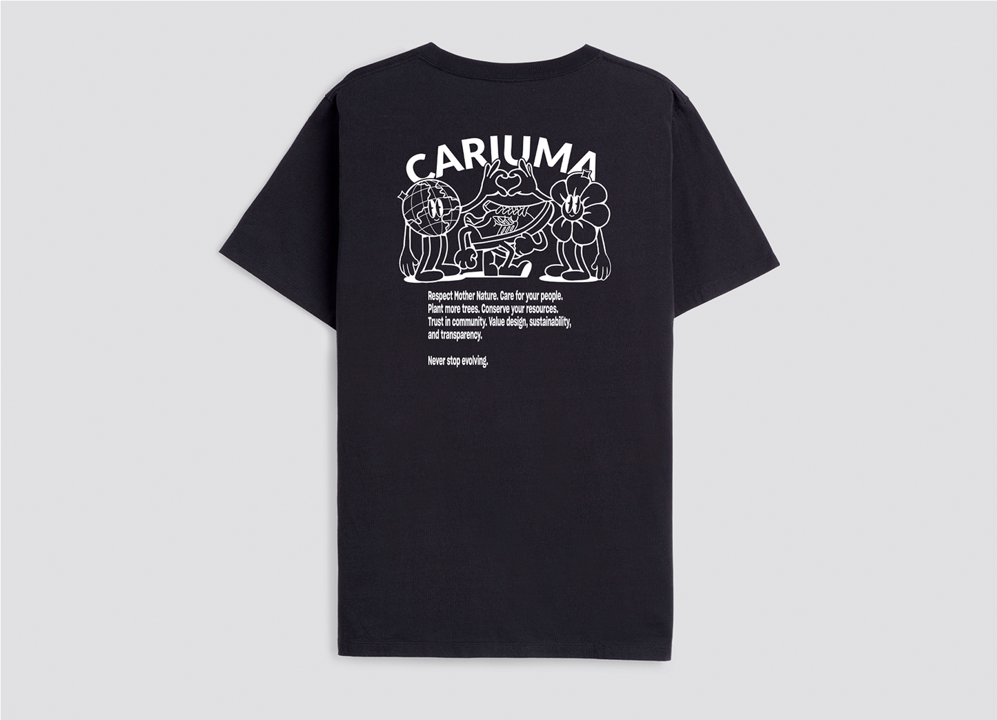 T-Shirt Black Care for your People