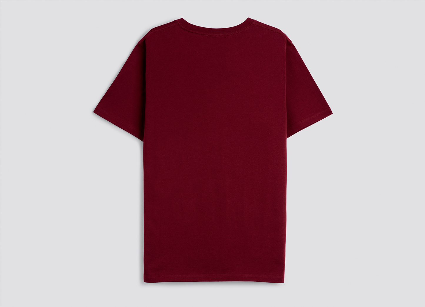 T-Shirt Burgundy with Off-White Logo