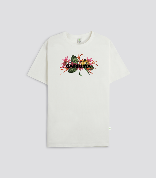 T-Shirt Off-White Cariuma Flowers